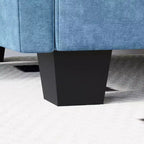 107,8 L-förmiges 3-Sitzer-Sofa mit Ottoman