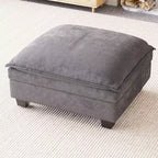 107,8 L-förmiges 3-Sitzer-Sofa mit Ottoman