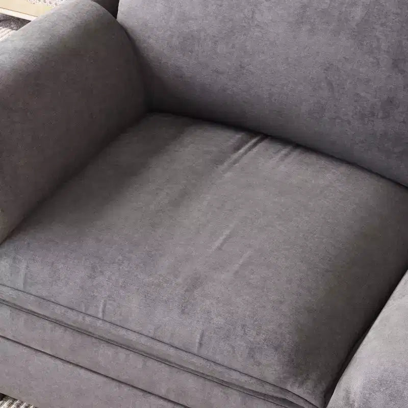 107,8 L-förmiges 3-Sitzer-Sofa mit Ottoman