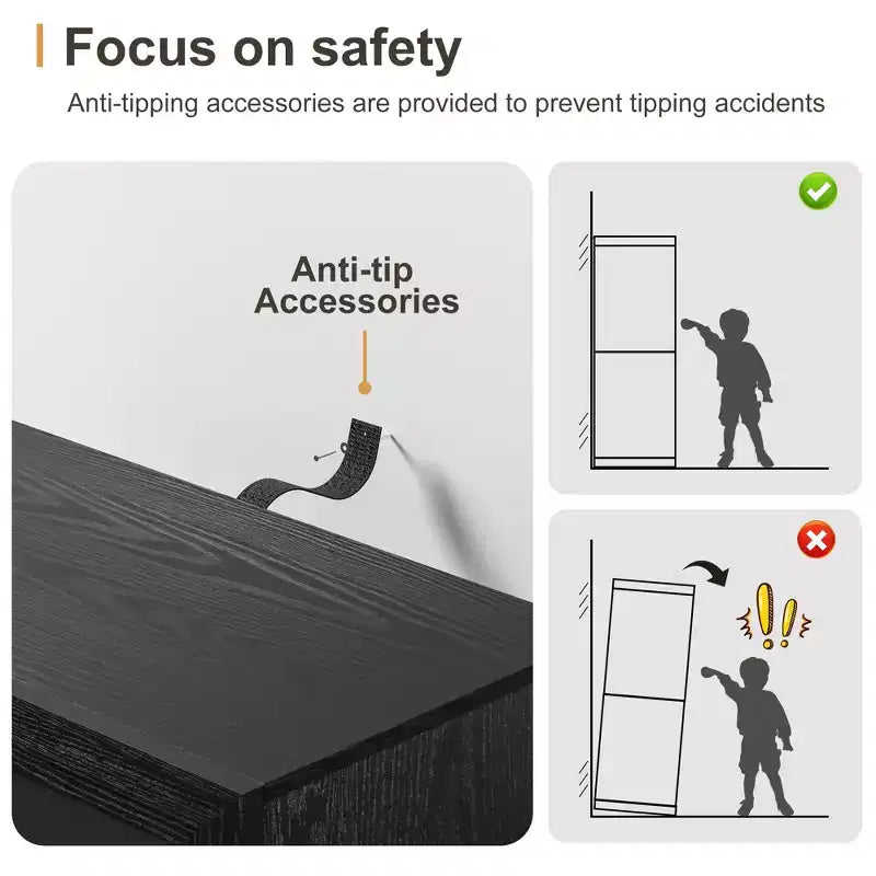67 Schwarzes Bücherregal mit Vitrine, verstellbaren Einlegeböden und 2 Glastüren für das Wohnzimmer