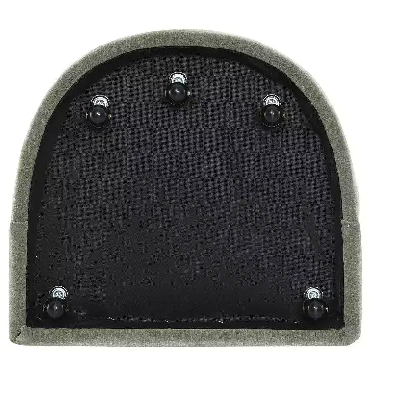 Sessel mit geschwungener Rückenlehne,Drehsessel mit Fußkreuz,Rollen,runder Sitz,neutraler strukturierter Stoff,Loungesessel für Wohnzimmer,Schlafzimmer