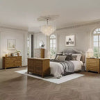 Kommode mit 6 Schubladen, hölzerne Aufbewahrungskommode, große breite Kommode als TV-Ständer, moderner Schubladen-Organizer für Schlafzimmer, Wohnzimmer, Flur, Eingangsbereich