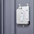Metallspind, grauer Stahlschrank mit unabhängigen Schlössern (für Mitarbeiter/Fitnessstudio/Büro/Schule)