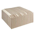 Couchtisch Creme & Braun: Quadratisch Keine Montage MDF 4 Beine