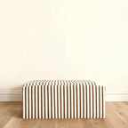 Couchtisch Creme & Braun: Quadratisch Keine Montage MDF 4 Beine