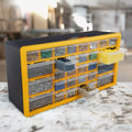 Kleinteile-Organizer, Gelb