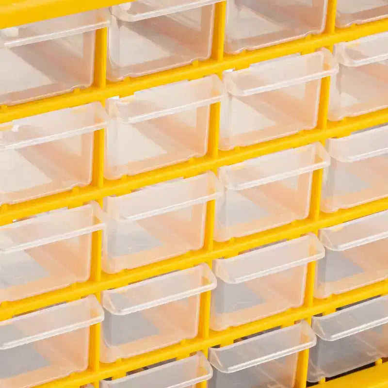 Kleinteile-Organizer, Gelb