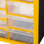 Kleinteile-Organizer, Gelb