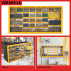 Kleinteile-Organizer, Gelb