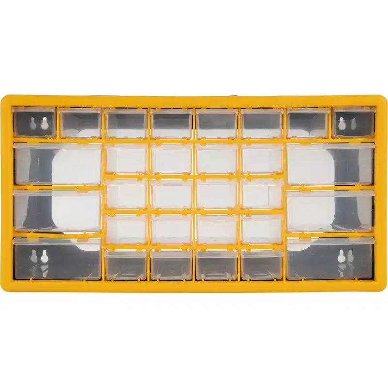 Kleinteile-Organizer, Gelb