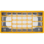 Kleinteile-Organizer, Gelb