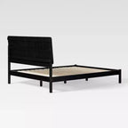 Kopfteilbett mit vertikalen Latten, Queen-Size