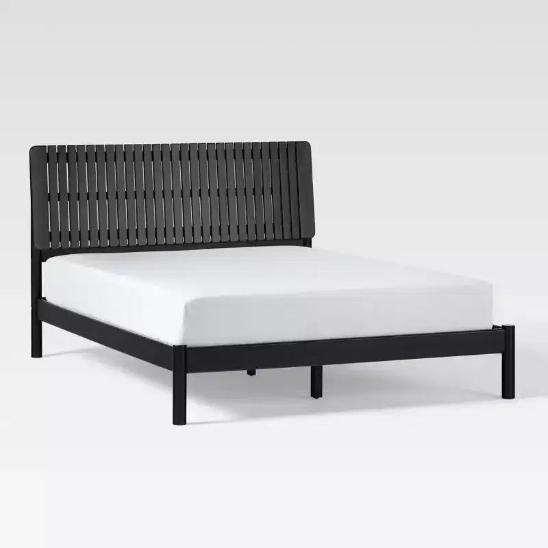 Kopfteilbett mit vertikalen Latten, Queen-Size