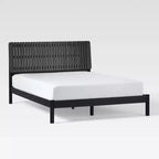Kopfteilbett mit vertikalen Latten, Queen-Size