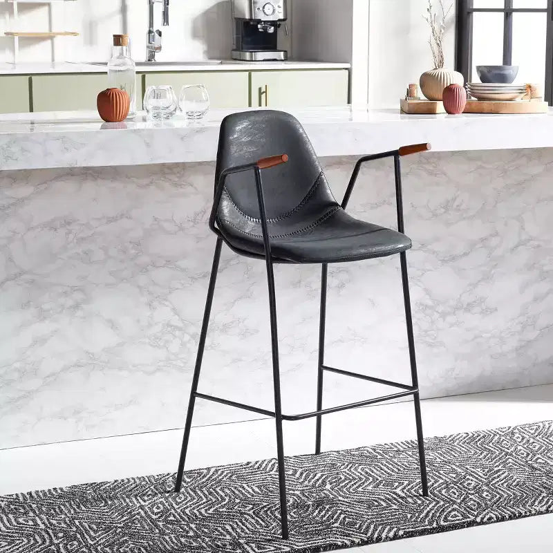Barhocker im Mid-Century-Stil