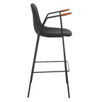 Barhocker im Mid-Century-Stil