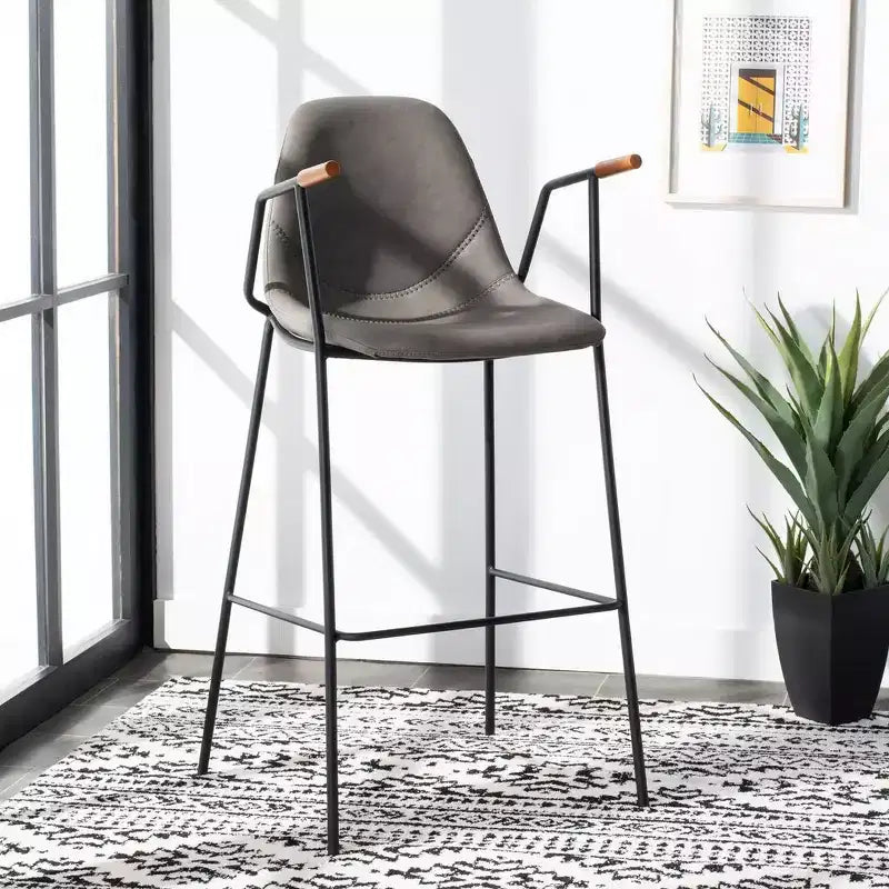 Barhocker im Mid-Century-Stil