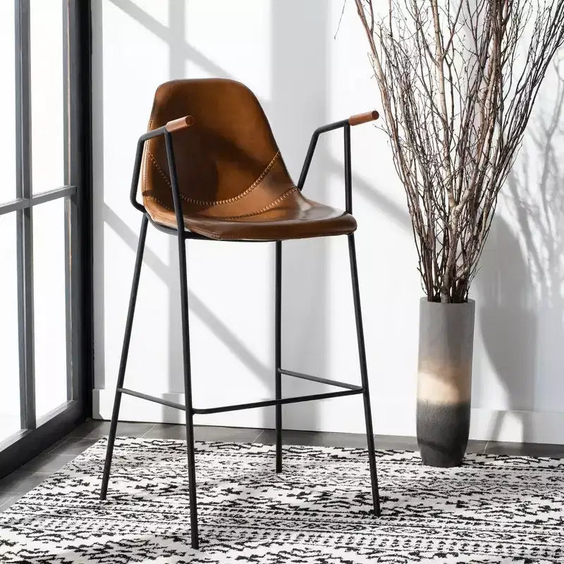 Barhocker im Mid-Century-Stil