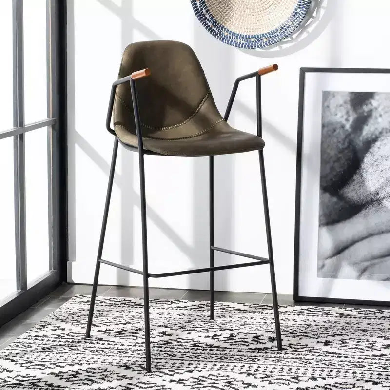 Barhocker im Mid-Century-Stil
