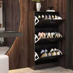Modernes Schuhschrank-Regal für den Eingangsbereich mit 3 Ablagen